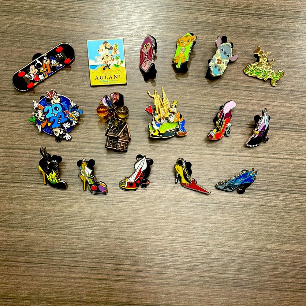 authentic Disney pins